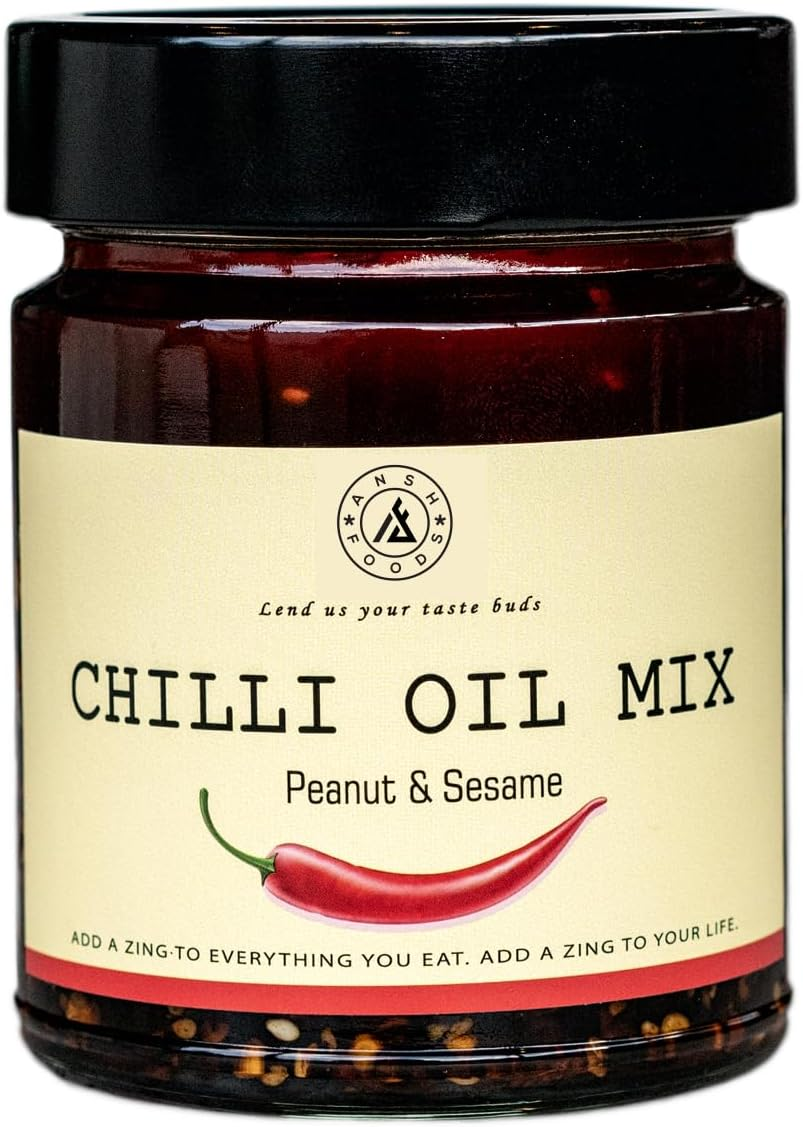 Ansh Foods Australian Chilli Oil Peanut & Sesame 250G