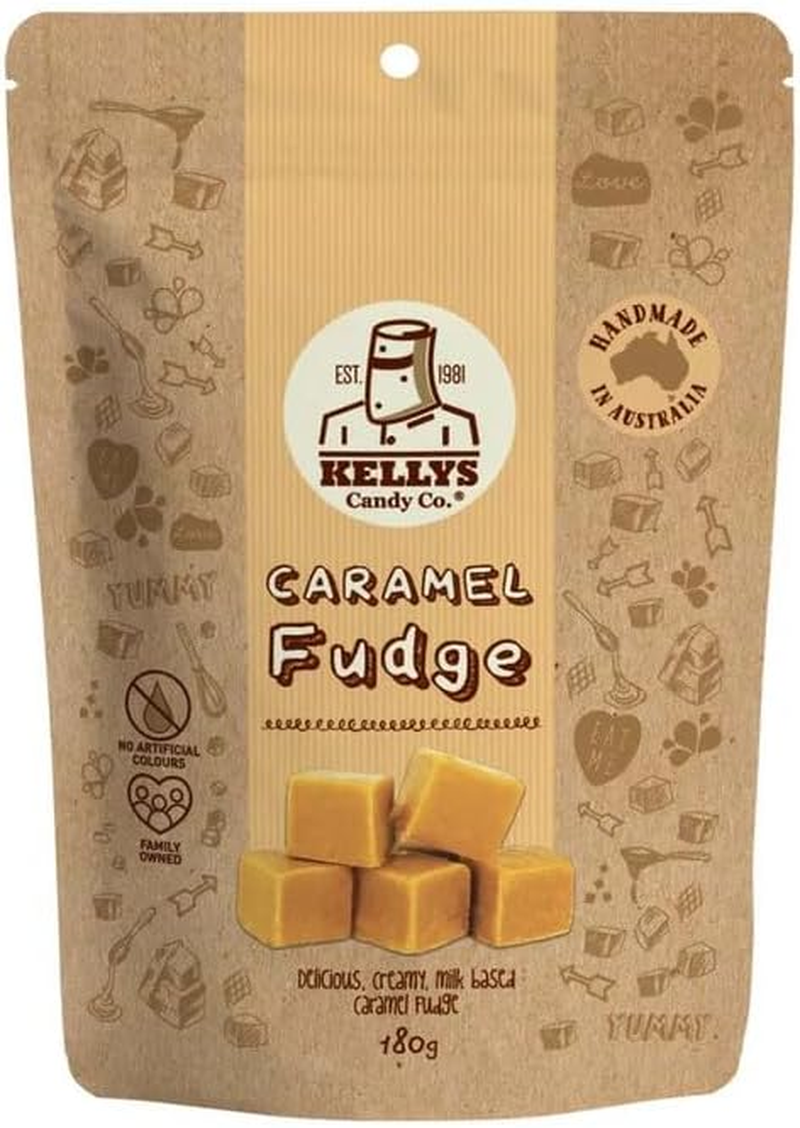Kellys Candy Co Caramel Fudge 180G image number 3