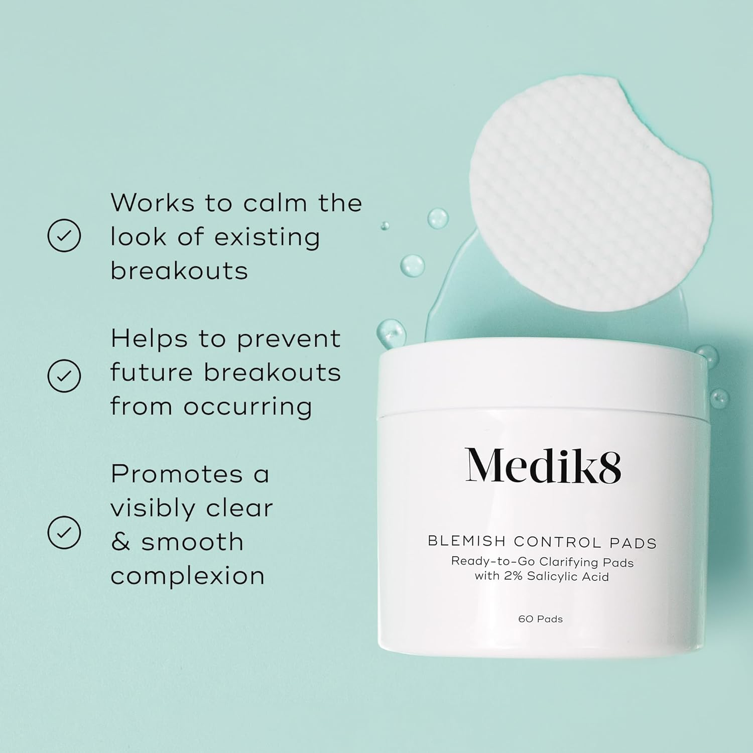 Medik8 Blemish Control Pads 60 Pads image number 3