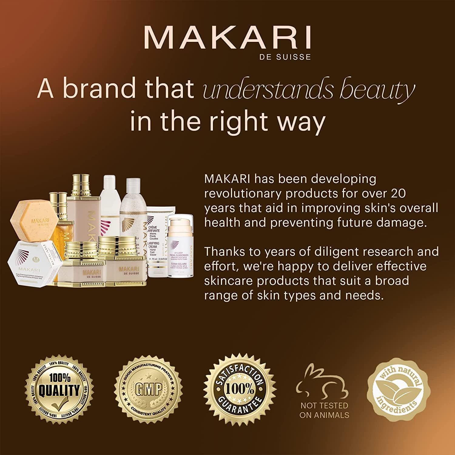 Makari Classic Caviar Enriched Treatment Soap 7.0 Oz &ndash; Moisturizing & Brightening Bar Soap for Face & Body &ndash; Anti-Aging Cleanser Combats Dryness, Dullness, Wrinkles & Blemishes image number 2
