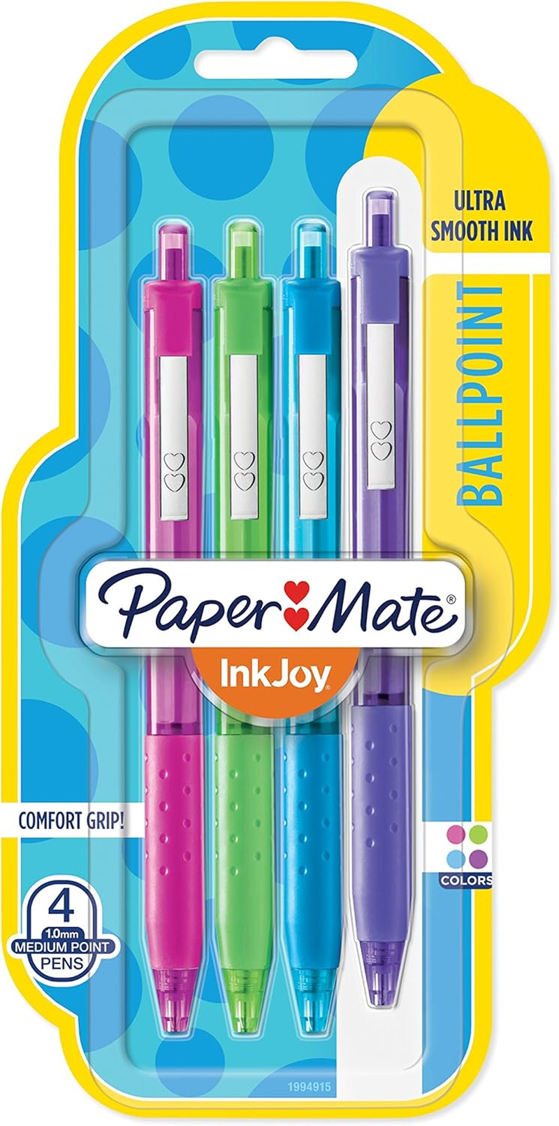 Paper Mate Ink Joy 300RT 4-Pack Business Assorted image number 2
