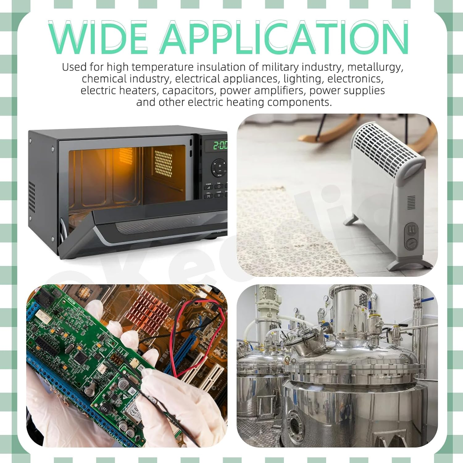 Keadic 420Pcs 7 Style Mica Insulating Sheet Assortment Set, TO-220, TO-3P, TO-3P11, TO-3PL, To-3 Transistor Insulator Pads Thermal Insulation Repair Parts for Lighting Electronics image number 6