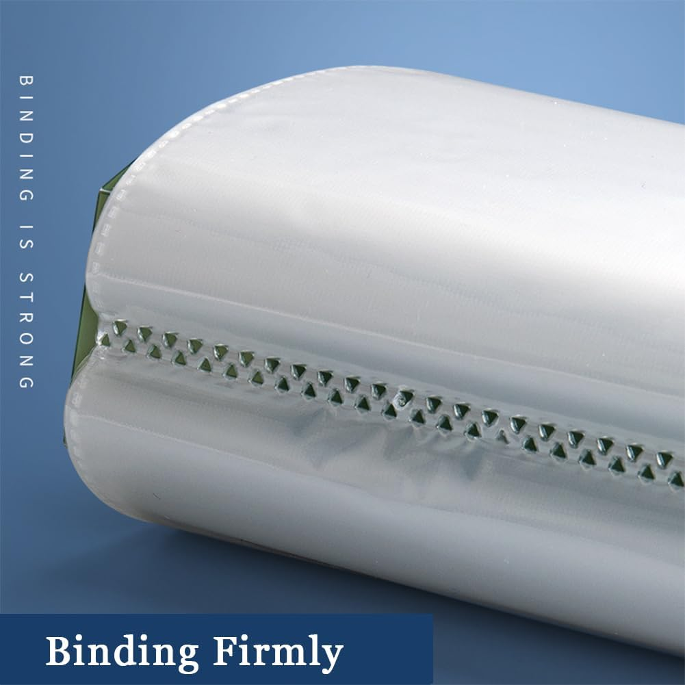 Ciuaz A4 Colored File Folders, with 60 Pockets Display Book, Large Capacity Clear Plastic Pocket Folders-Durable Presentation Book for School, Office, and Documents Organizer (White) image number 4