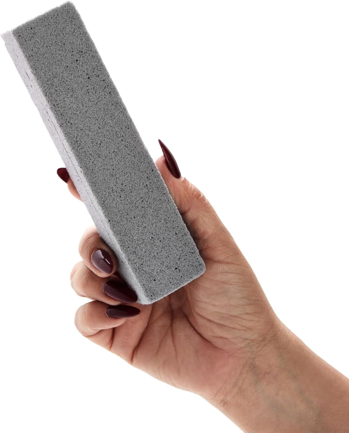 Pumice Stone for Cleaning - 12-Pack Pumice Scouring Sticks, Pumice Stick Cleaner for Removing Toilet Bowl Ring, for Kitchen, Bath, Pool, Household, Grey, 5.9 X 1.4 X 0.9 image number 2