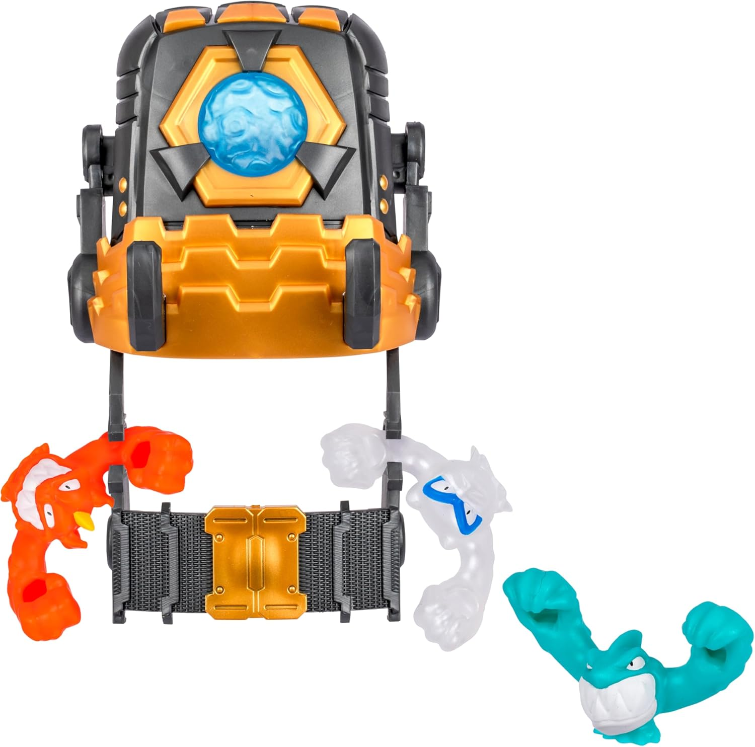 Heroes of Goo Jit Zu Meteor Madness Goo-Slingers Mega Launcher, Load up Your Goo-Slingers and Stretch 'Em and Sling 'Em Sky-High for Some Rapid Battle-Blast Action, Includes 3 Exclusive Goo-Slingers image number 3