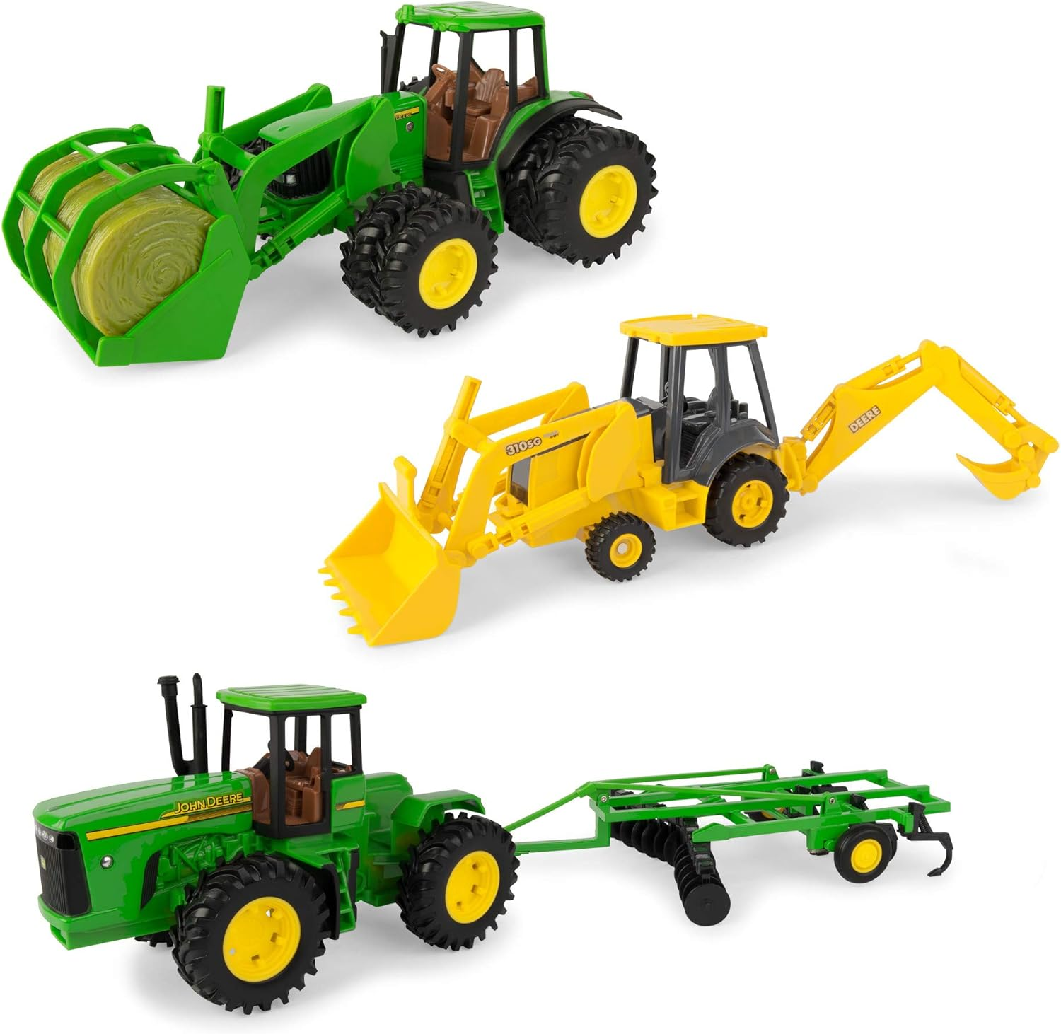 John Deere 37163P 1:16 Tractor with Flarebox Wagon image number 3