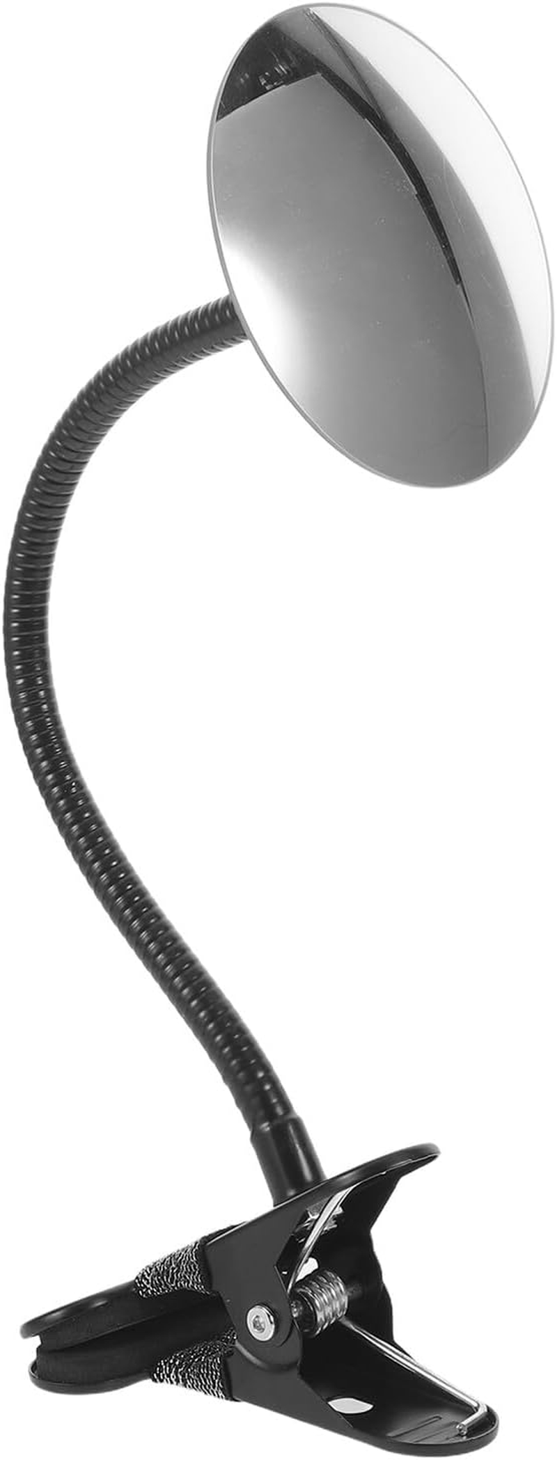 Beatifufu Convex Desk Mirror for Cubicle Security Rotatable Small Office Rearview Monitor Space-Saving Clamp Design for Personal Safety and Blind Spot Awareness image number 1