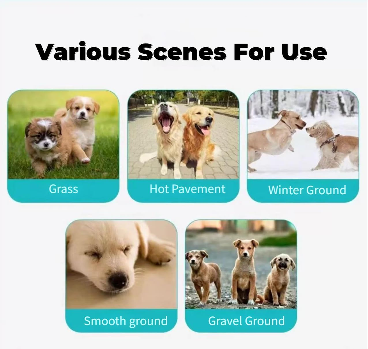 Midrodlle Dog Paw Pad Protector, Non-Slip Traction Pads with Dots, 8 Sets/24 Pcs, Black with Green Dots (Large)