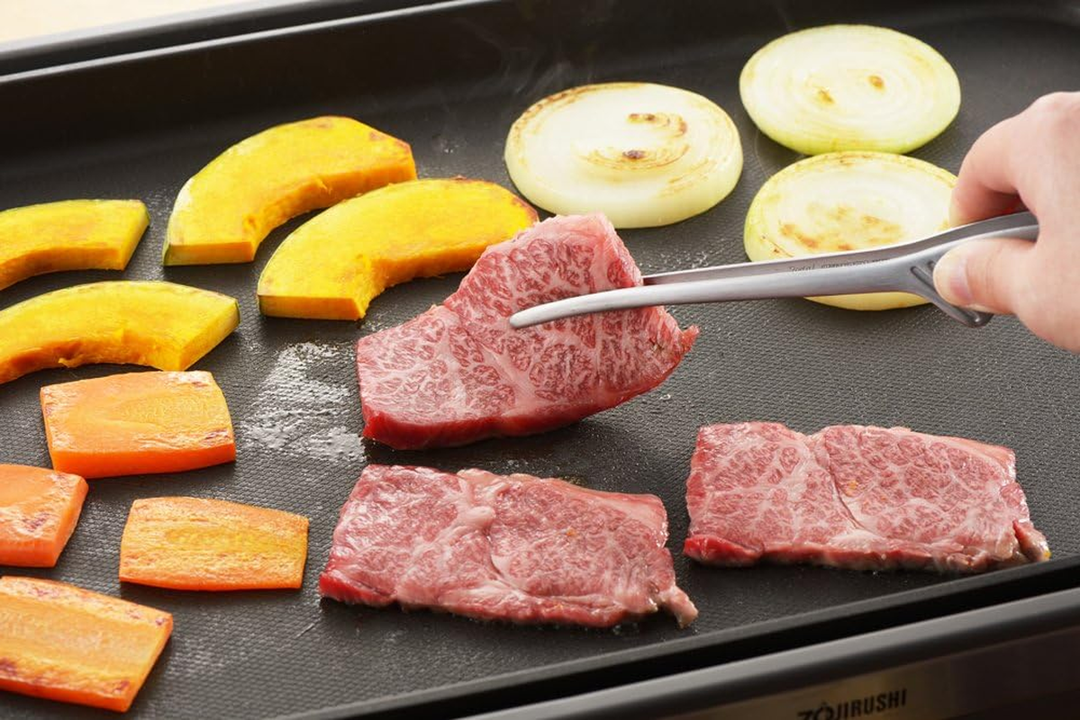 Yoshikawa 3072010 Yakiniku Tongs, Silver, Total Length 9.5 X Width 1.6 X Height 1.4 Inches (24.2 X 4.2 X 3.5 Cm) image number 5