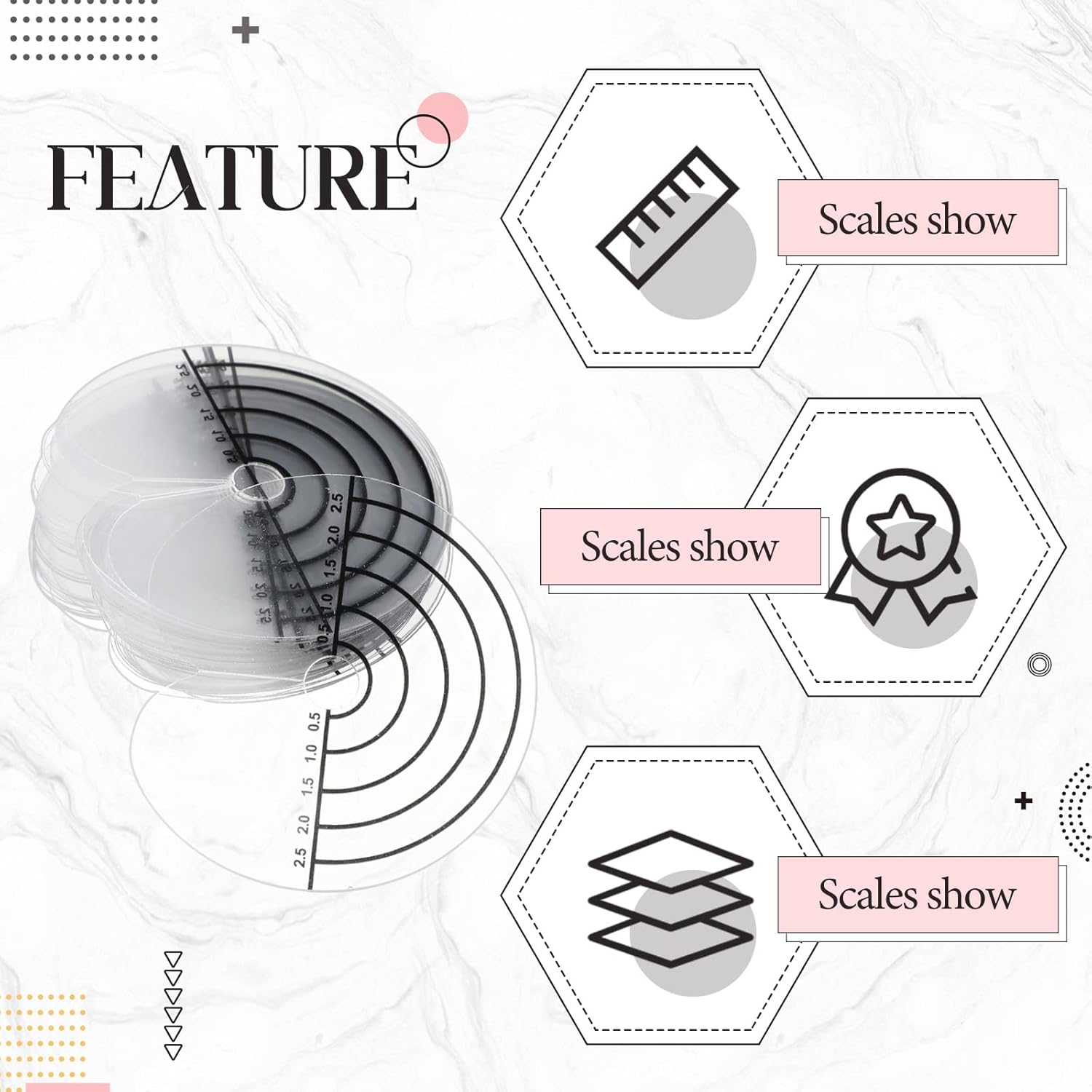 Romooa 150 Pcs Heat Shield Guards for Hair Extensions with 30 Pcs Hair Clips, round Circular and Single Hole Shield Spacers, and 12 Pcs PVC Fusion Glue Finger Protector,1 Piece Rat Tail Comb for Salon image number 3