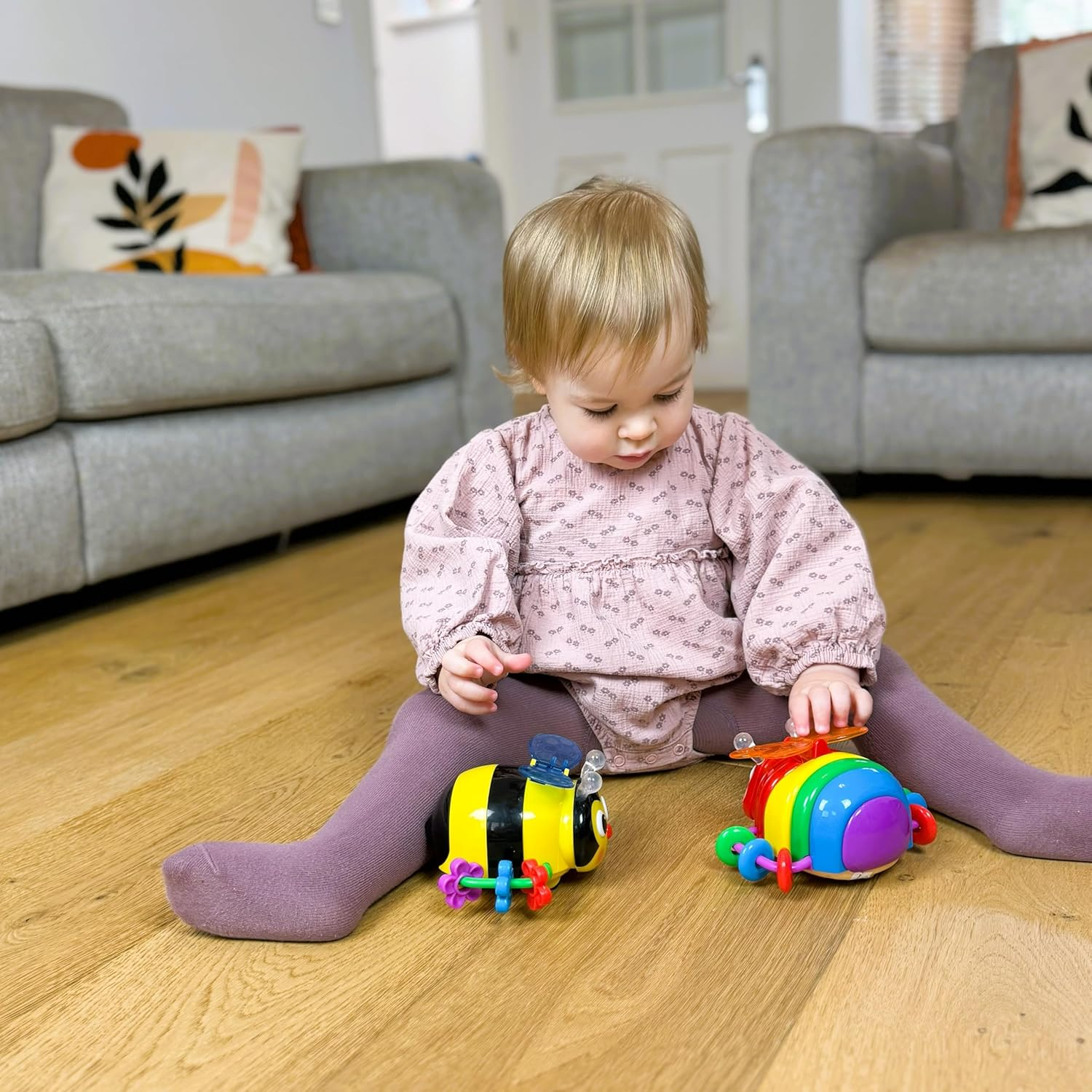The Learning Journey Early Learning &ndash; Crawl about Bee Musical Crawling Aid &ndash; Baby Toys & Gifts for Boys & Girls Ages 6+ Months