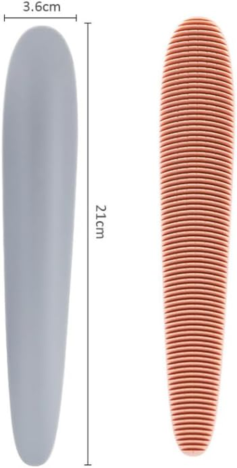 LAKYMIE 2Pcs Cat Brush Silicone Cat Grooming Brush Cat Tongue Simulated Cat Massage Brush Cat for Short and Long Haired Cats image number 3