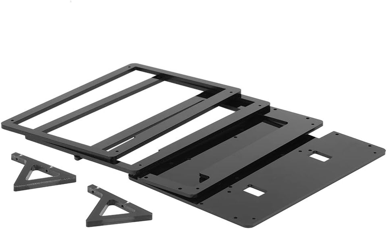 Black IPS Touch 7 Inch High Sensitivity Shell Case Screen, Display Monitor(Plastic Bracket Shell) image number 1