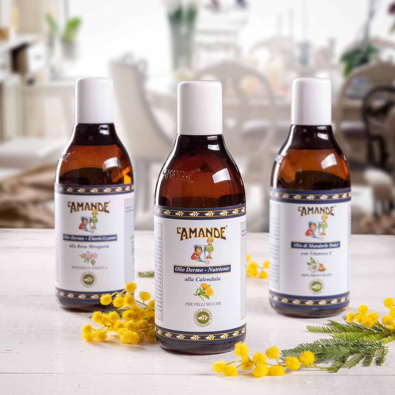 L'Amande Oil Dermo/Elasticizing Rosa Mosqueta - 250Ml image number 1