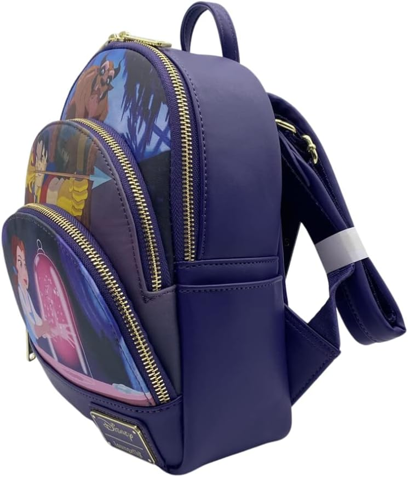 Loungefly Beauty and the Beast (1991) Mini Backpack