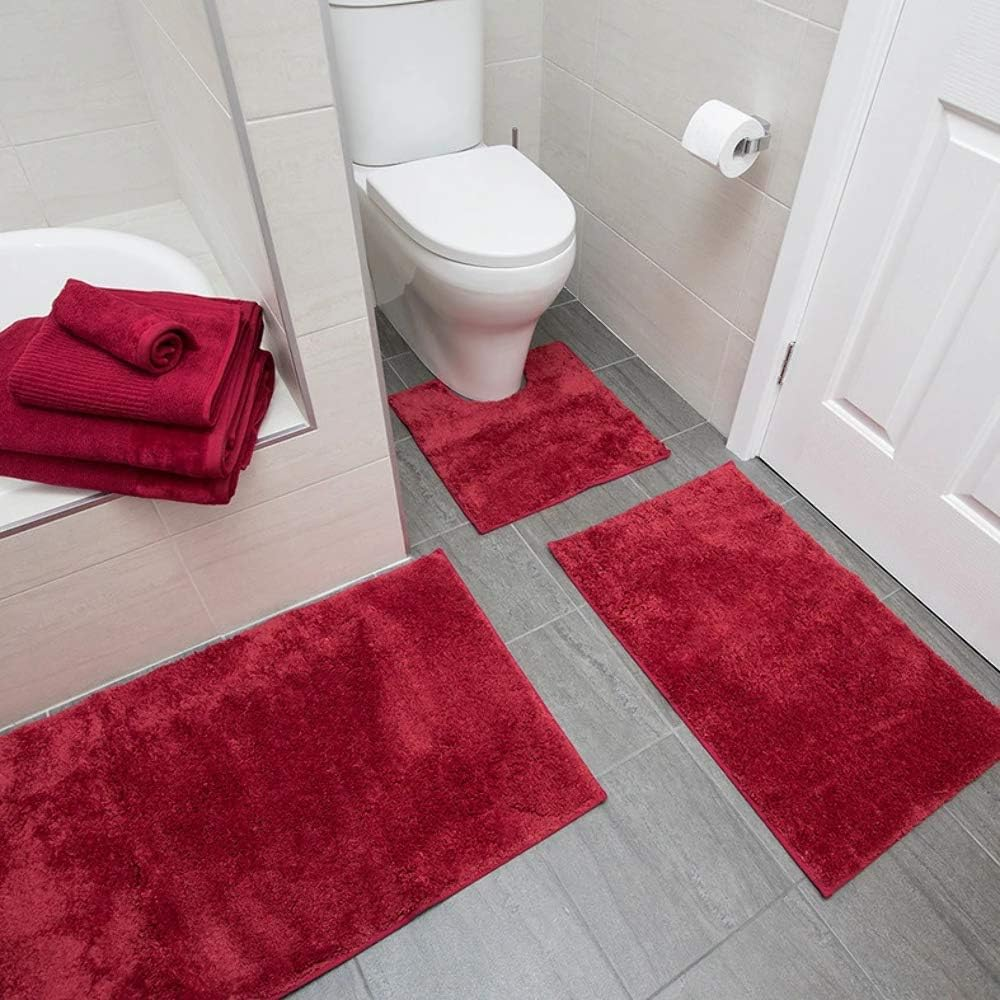 Bambury Microplush Bath Mat (Contour Mat) Contour Bath Mat, Pewter image number 6