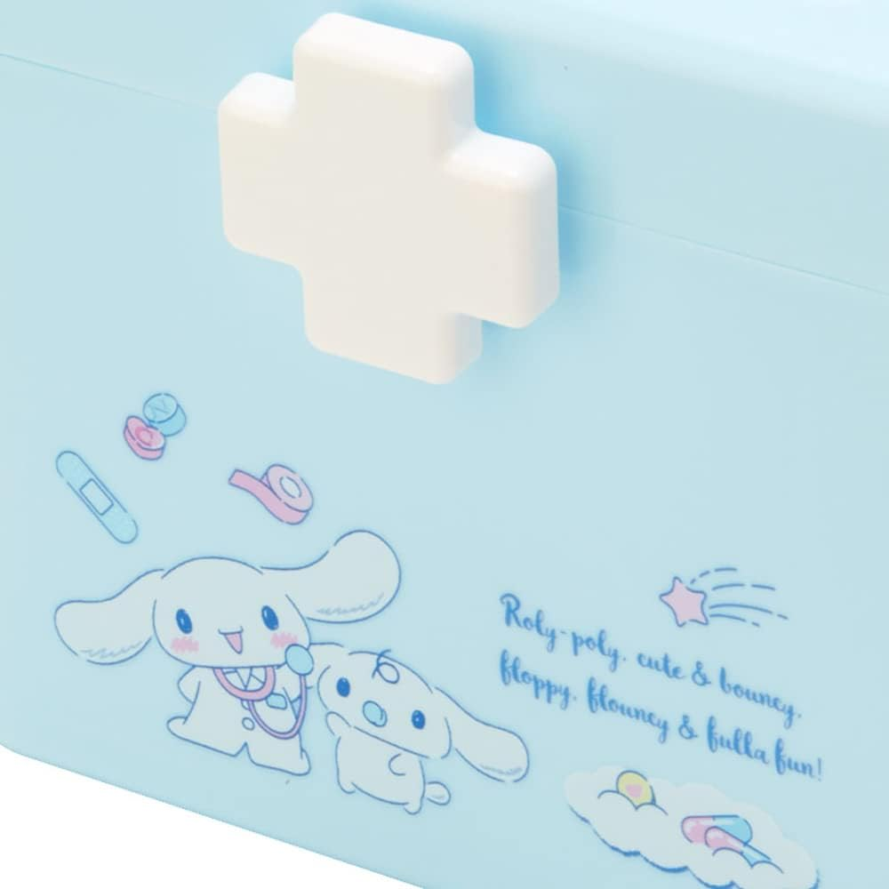 Sanrio 550710 First Aid Kit, Cinnamoroll, Cinnamoroll, Cold Protection, Character, 6.9 X 6.3 X 5.9 Inches (17.5 X 16 X 15 Cm) image number 6