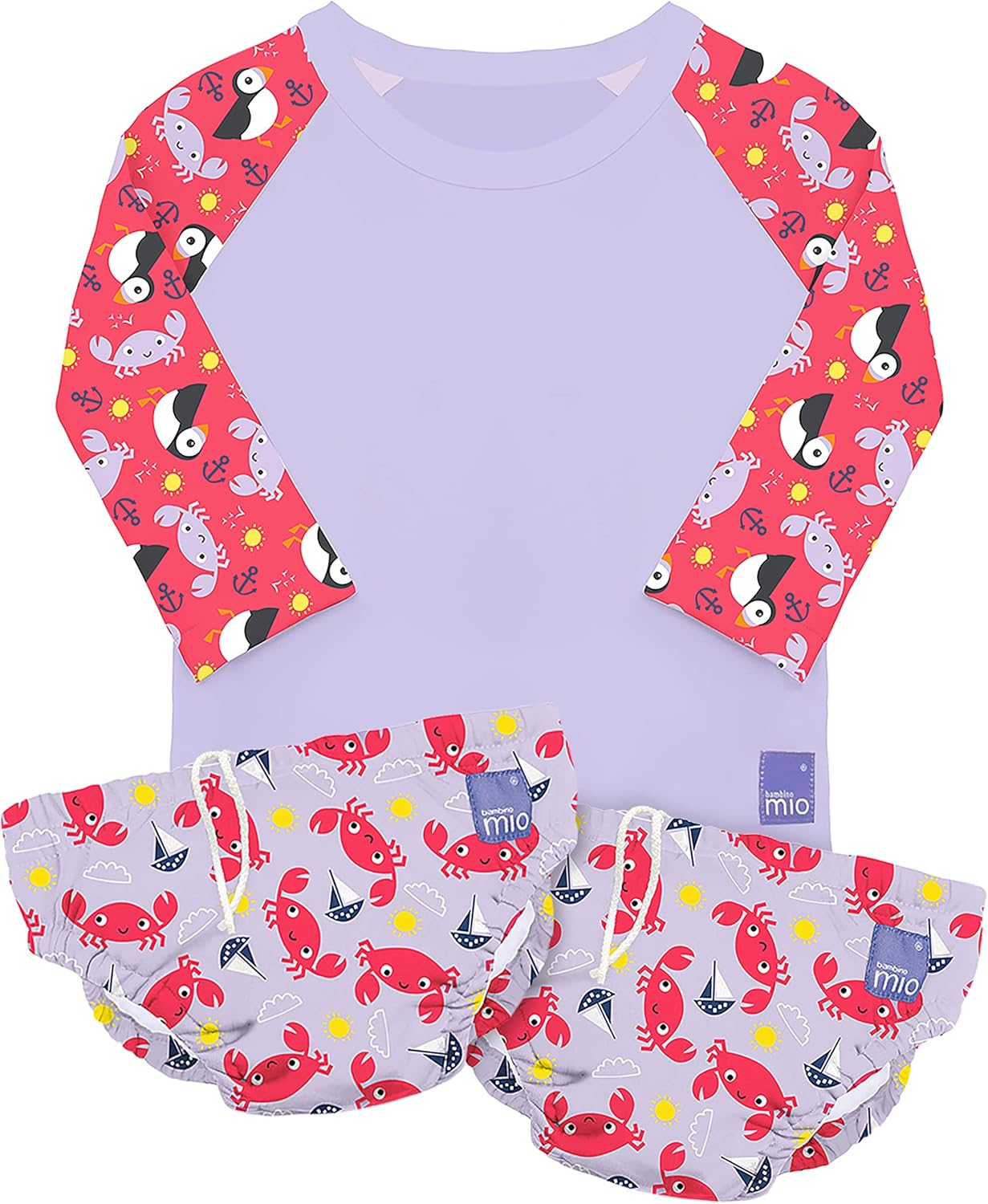 Bambino Mio, Swim Set, Rash Top and Swim Nappy Combo