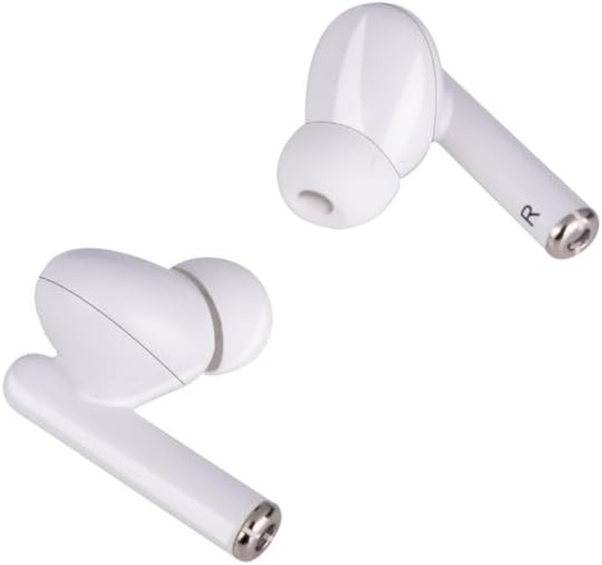 Grundig Wireless Bluetooth True Wireless 5.0 Headphones - In-Ear Headphones Bluetooth with Touch Control and Microphone - Charging Case Included - Earpods 3 Hours Playback - White