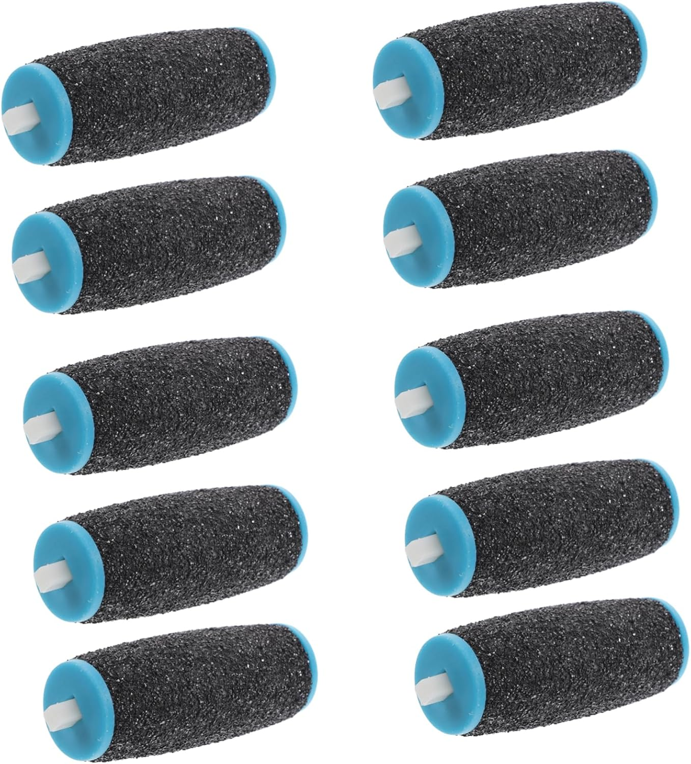 Hoement 10Pcs Electric Foot File Rollers Callus Remover Replacement Roller Coarse Exfoliator for Foot Skin Removal image number 4