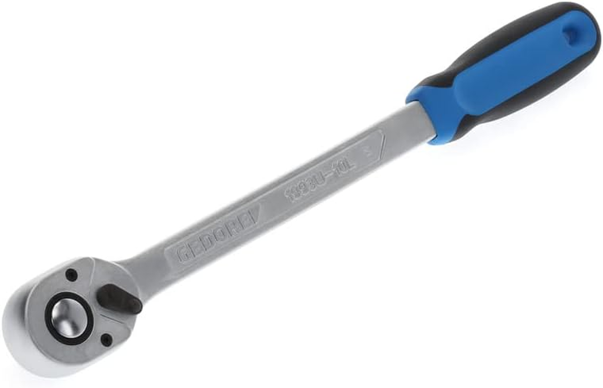 Gedore 1/2-Inch Square Drive Reversible Ratchet, 350Mm Length image number 1