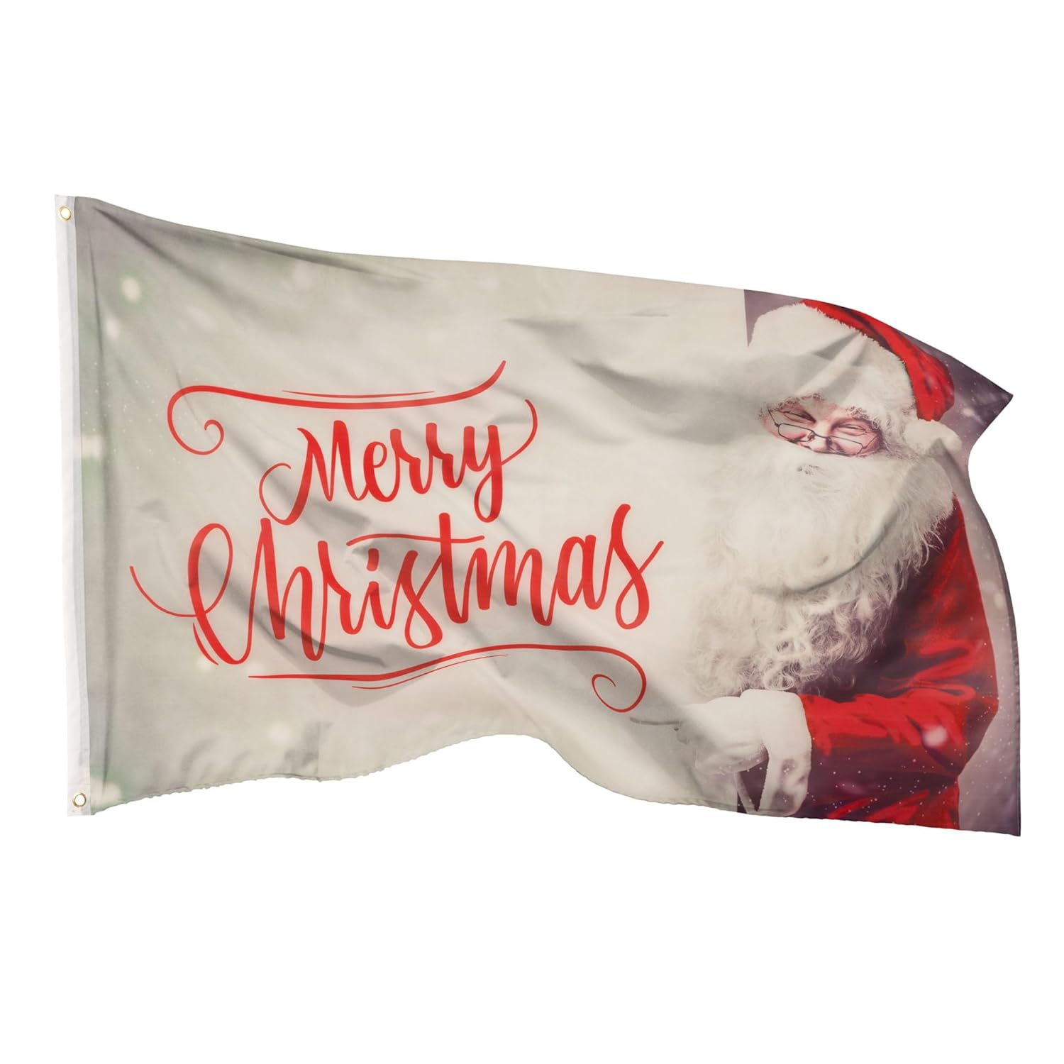 PHENO FLAGS Happy New Year Flag 90 X 150 Cm - Weatherproof Flag with Metal Eyelets and Special Sealing Technology - Double Hemmed Flag with Brilliant and Vibrant Colours