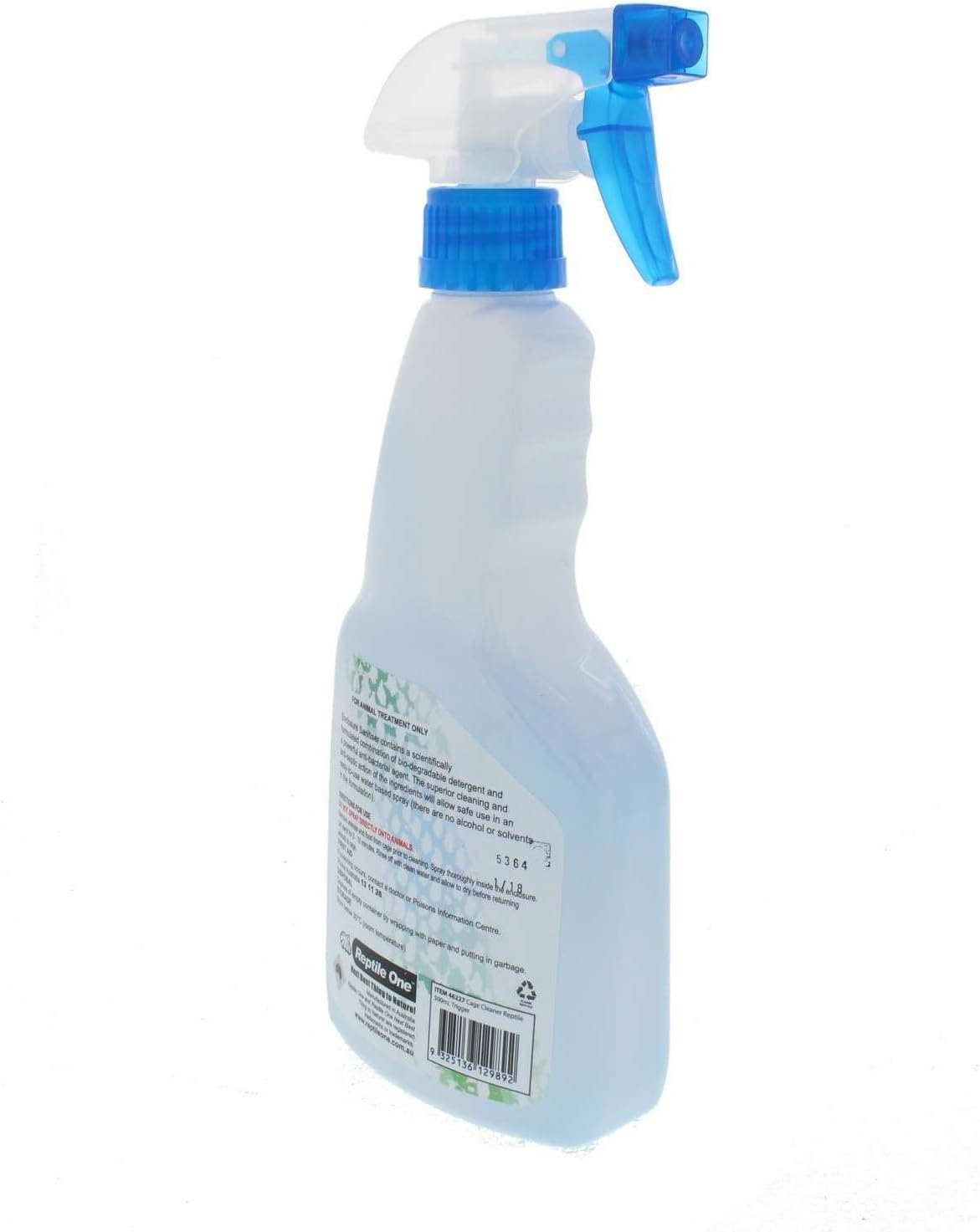 Cage Cleaner Sanitiser Reptile Trigger Bottle Reptile One 500Ml