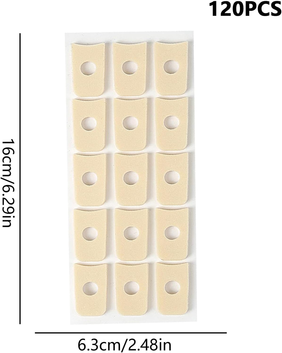 Corn Cushions | 120X Corn Protectors - Adhesive Pads, Reduce Discomfort, Pressure and Friction from Shoes, Protects Foot and Toes image number 2