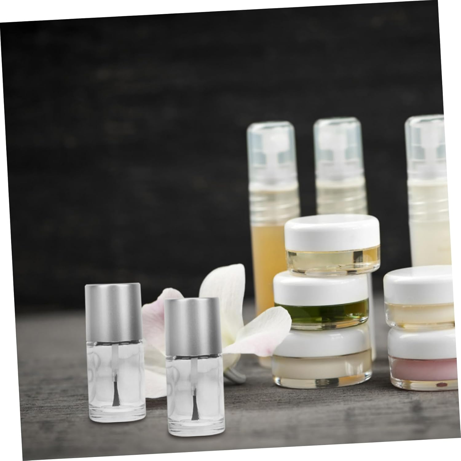 Ipetboom 15Ml Nail Polish Sub Containers Gel Polish Empty Bottles Safe Leakproof Nail Package Glass Containers image number 5