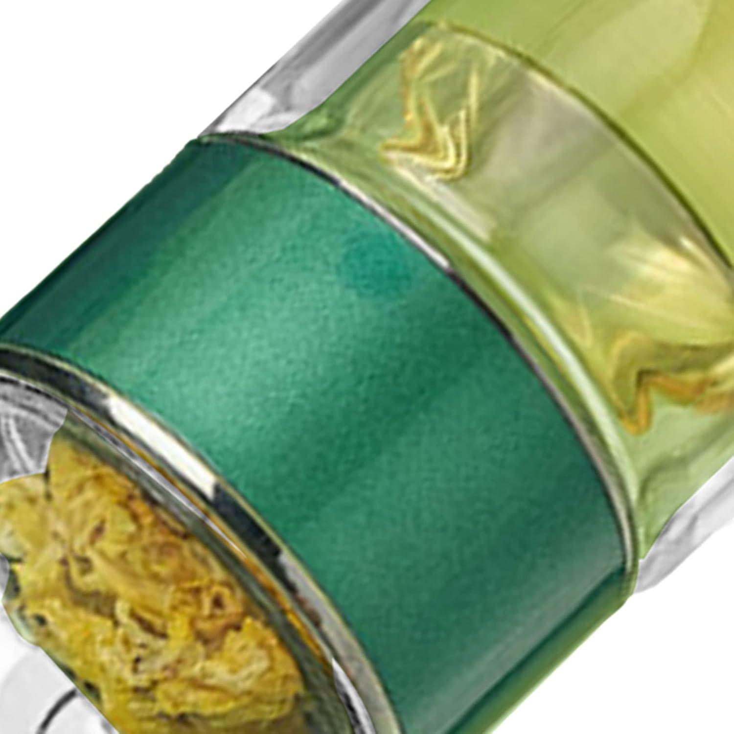 Tea Water Separation Cup, Glass Water Bottles Stainless Steel Filter 280Ml for Home (Green) image number 4