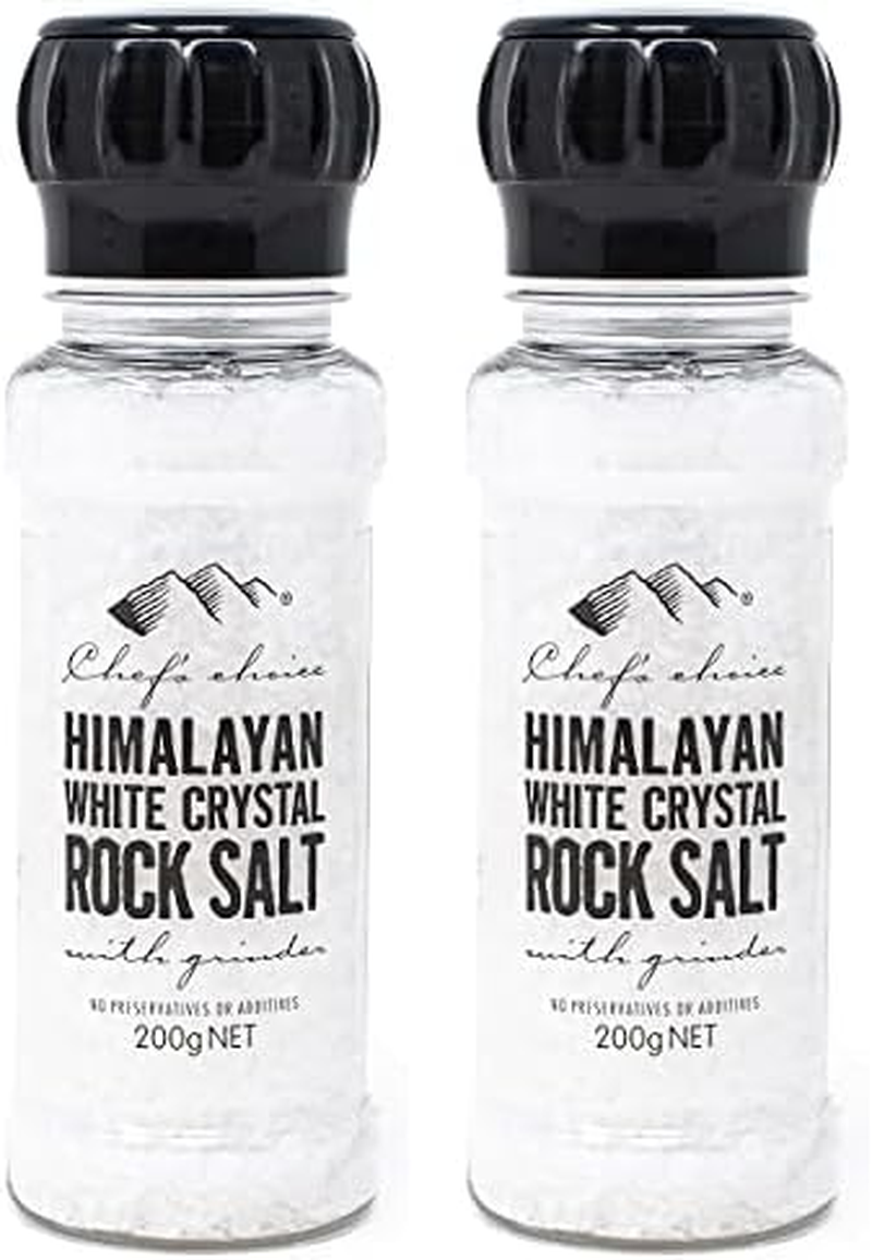 Chef'S Choice Himalayan White Rock Salt Grinder 200G image number 1