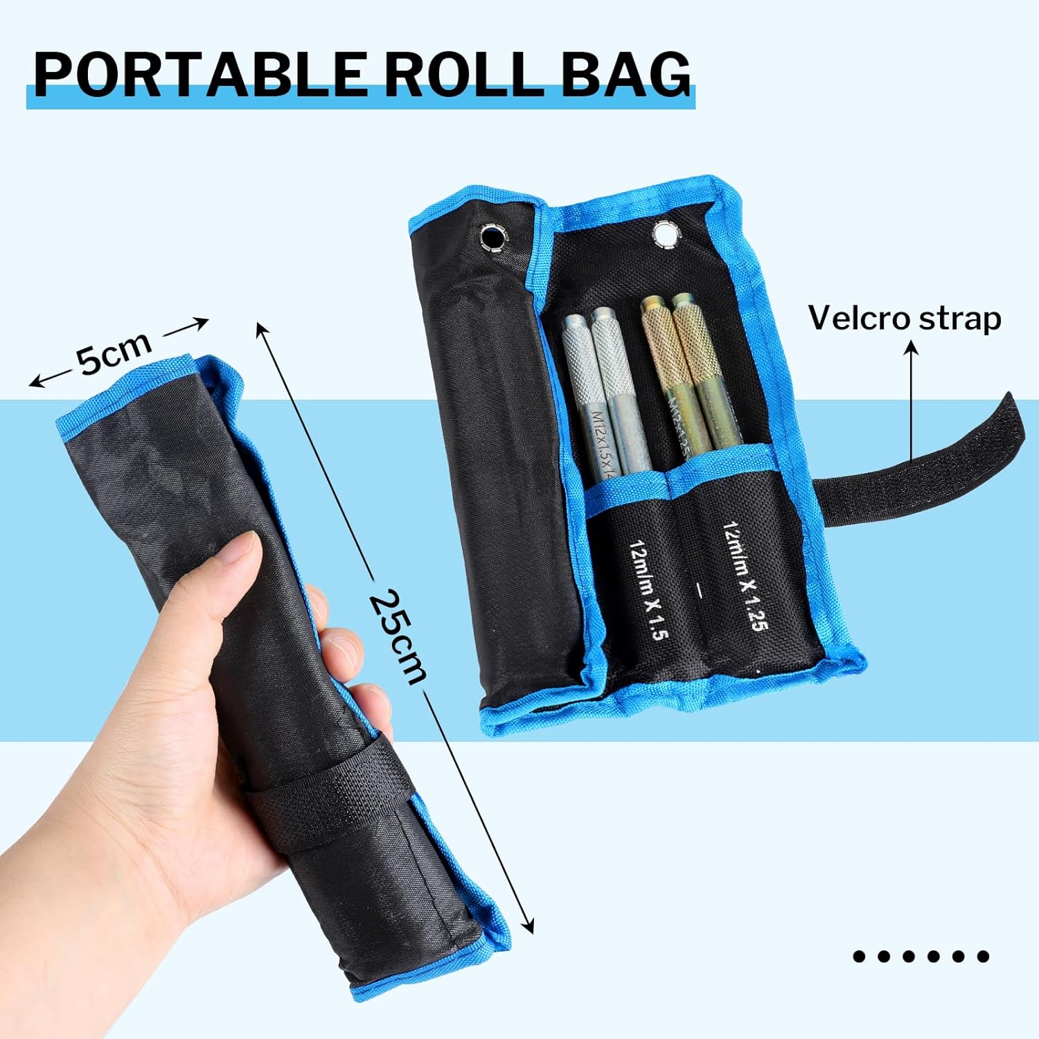 Wheel Mounting Aid Fixing Bolts M12 X 1.25, M12 X 1.5, M14 X 1.25, M14 X 1.5 Car Tool Set, Wheel Mounting Aid, Tyre Assembly Tool, Stainless Steel Wheel Alignment Pin, Car Assembly Aid image number 1