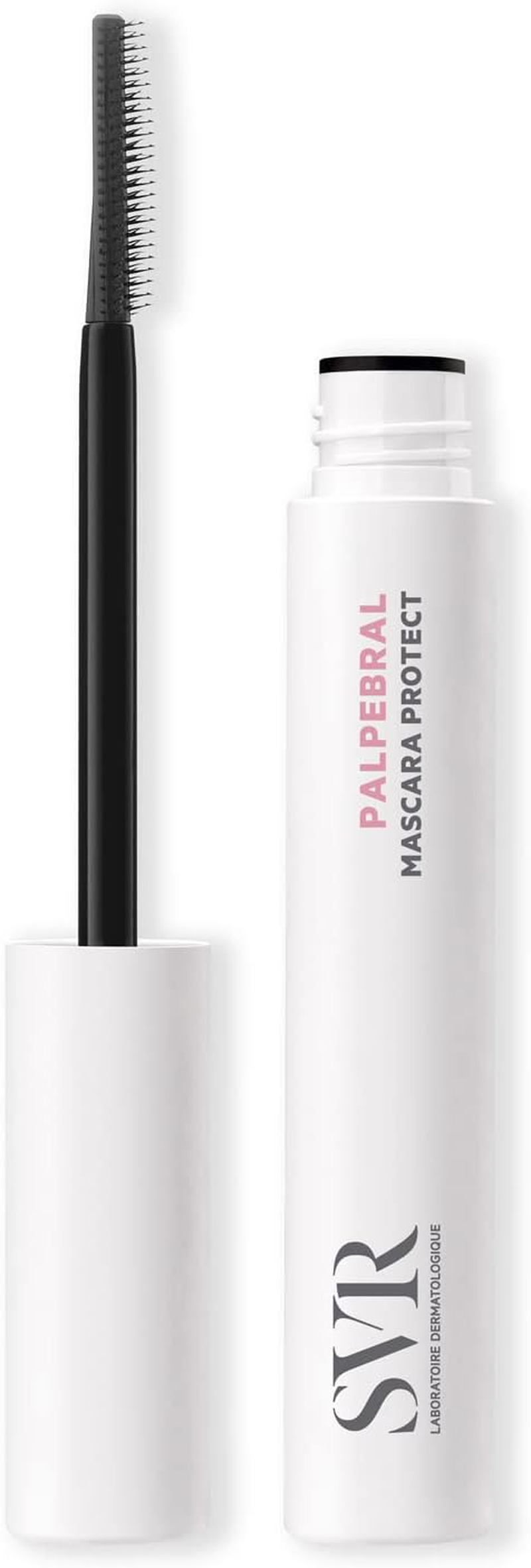 SVR PALPEBRAL Mascara Protect for Sensitive Eyes with Natural Pigments, Hyaluronic Acid, Jojoba Oil, Lengthening and Strengthening Formula, Black, 9 Ml image number 1