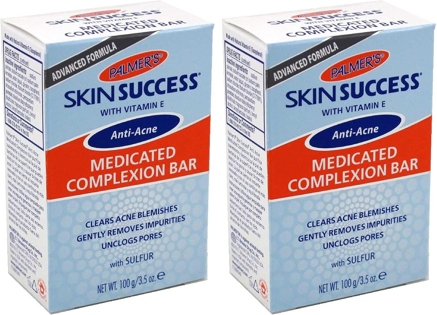 Palmer'S Skin Success Anti-Acne Medicated Complexion Bar - 3.50 Oz image number 1