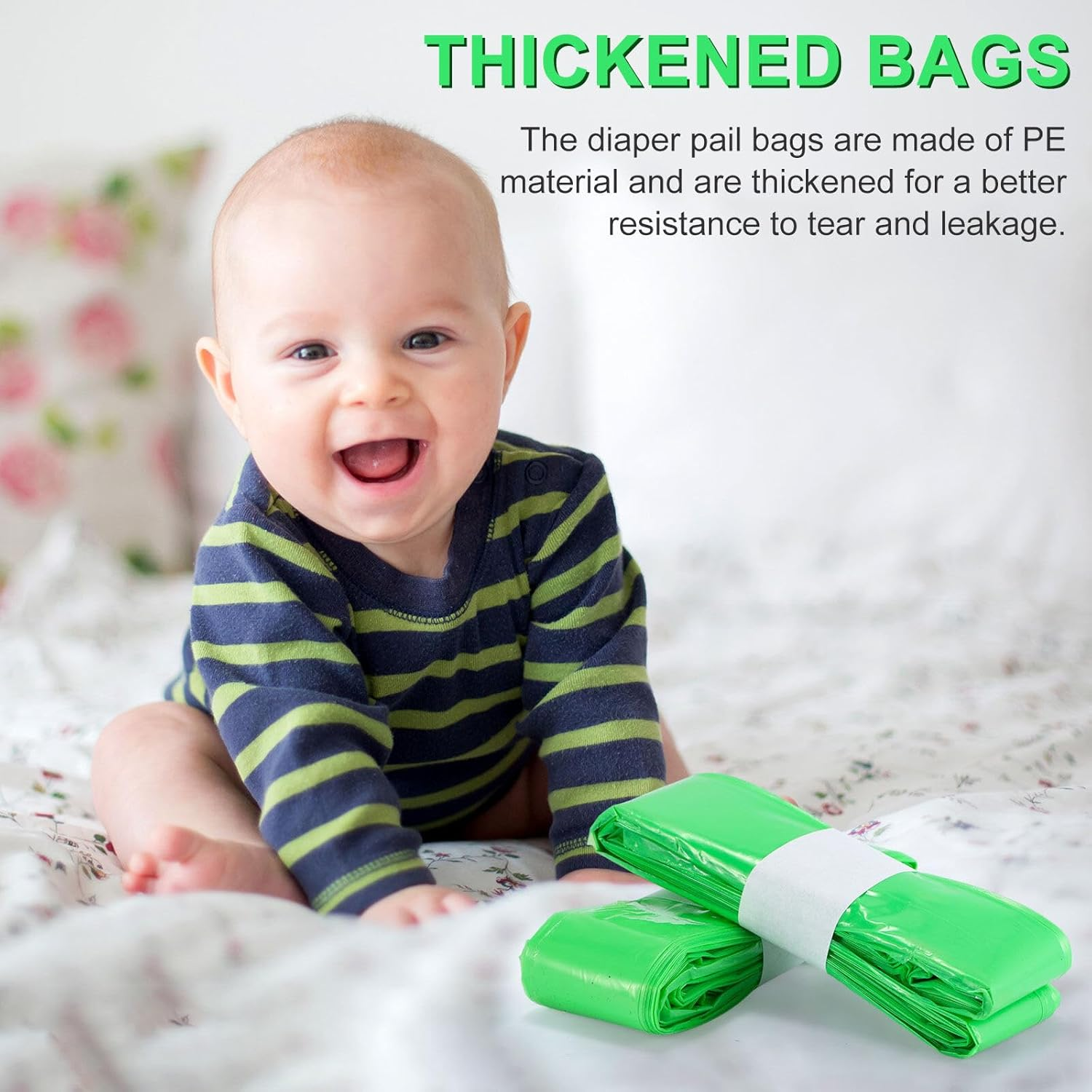 Cat Litter Refill Bags, 4.5 M Litter Genie Refill Bags, Pack of 10 Cat Litter Refill Containers Compatible with Your Genie Litter Refill Container (Without Cartridge) image number 3