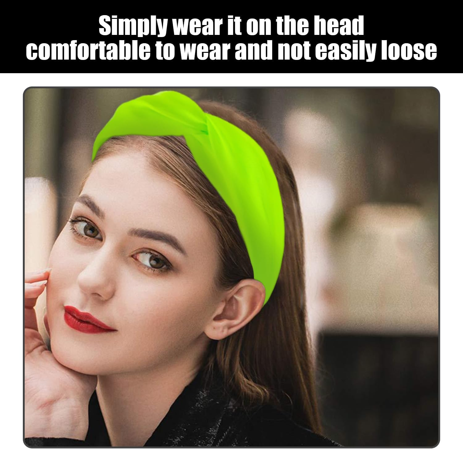 2 Pieces for Wide-Cut Headbands for Women, Retro Simple Hair Accessories, Accessories for Hairstyle Decoration, Clothing Accessories. image number 3