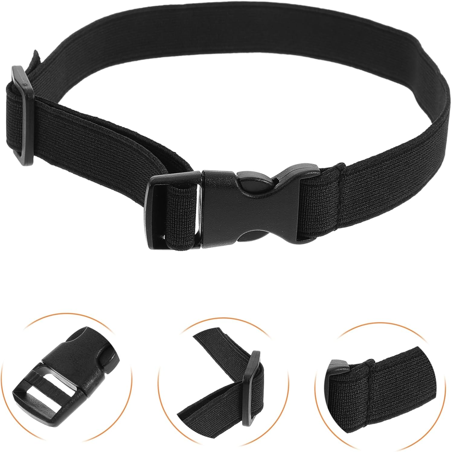 YOSADIER 4Pcs Adjustable Buckle Straps with Snap Clasp for Luggage and Backpacks Elastic with Quick Release Buckles Suitcase Belt for Outdoor and Duffle Bag Use image number 1