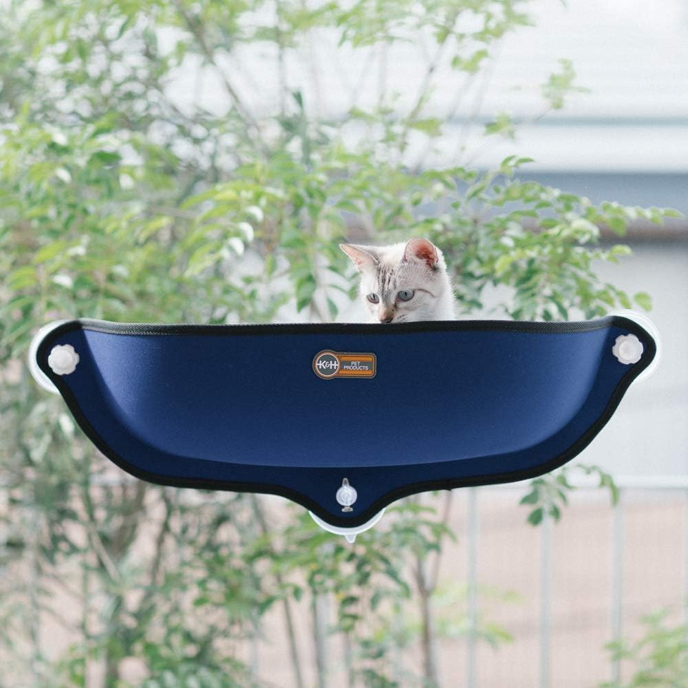 K&H Window Bed Kitty SILL GREY/KHBD6295GR/WINDOW 6295GR/WINDOW Bed Suction CAT Bed Screw Bed Suction CAT Bed Suction CAT Bed Grey/Screw CAT Bed Suction CAT Bed Grey CAT Bed