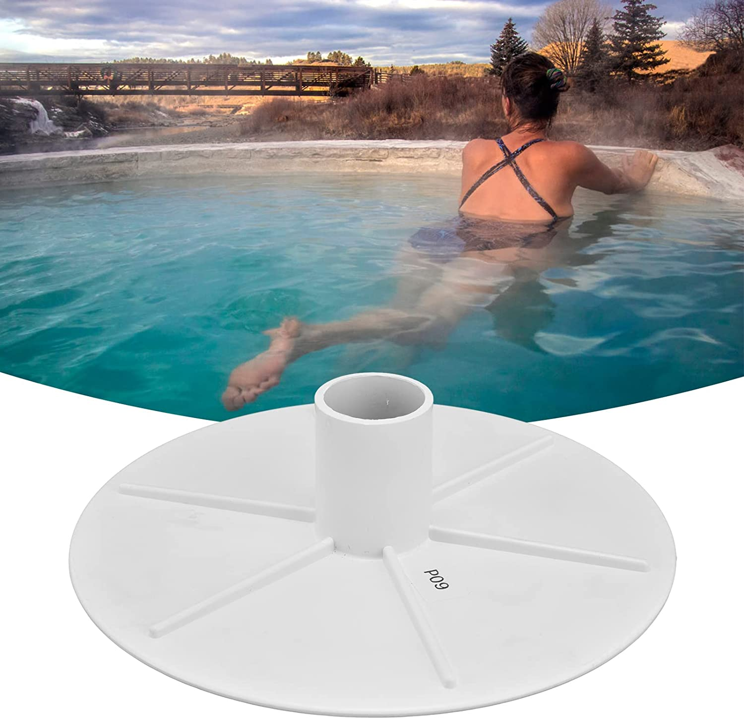 Srliya Skimmer Vacuum Plate Fine Workmanship Easy Installation Practical Long Lasting Pool Vacuum Plate image number 3