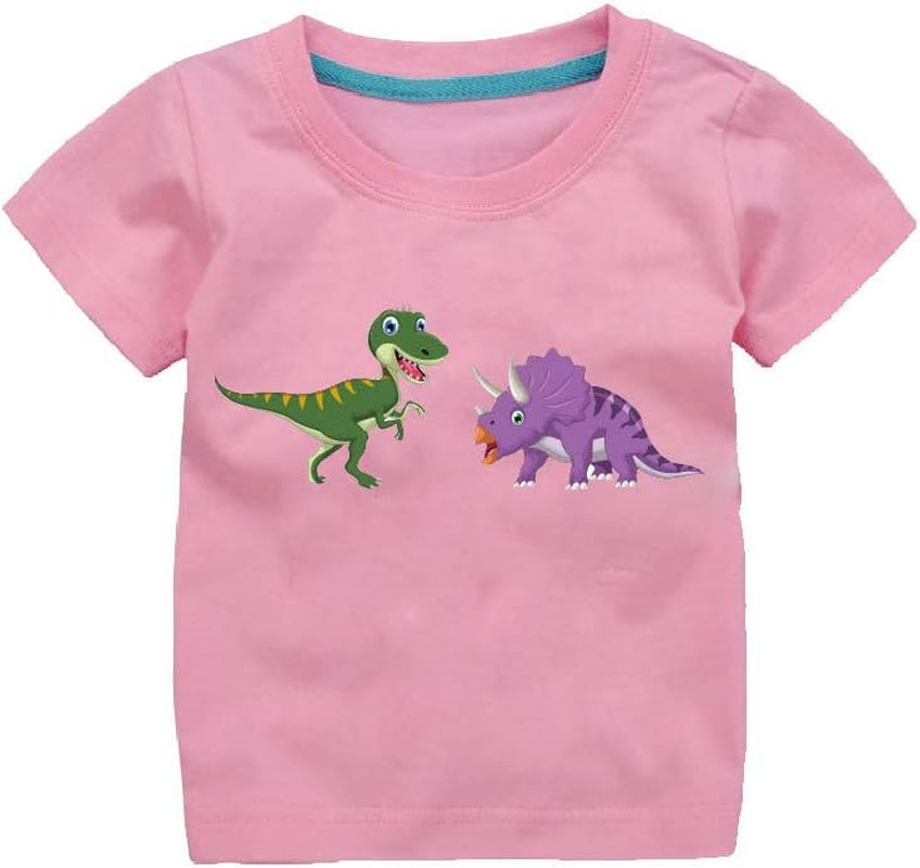 Kids Iron on Patches Heat Transfer Decals Dinosaur Stickers Cute Animal Appliques for Jackets Jeans T-Shirts Backpacks image number 4