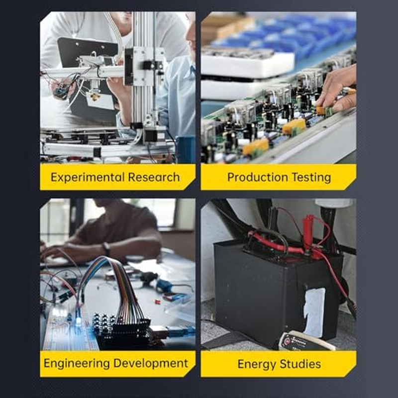 DC Power Supply DPS-150, Bench Power Supply with 4-Digit IPS Display, Portable PC Variable Power Supply, 0-30V 0-5A 0-150W Output & PD/QC/DC Input image number 5