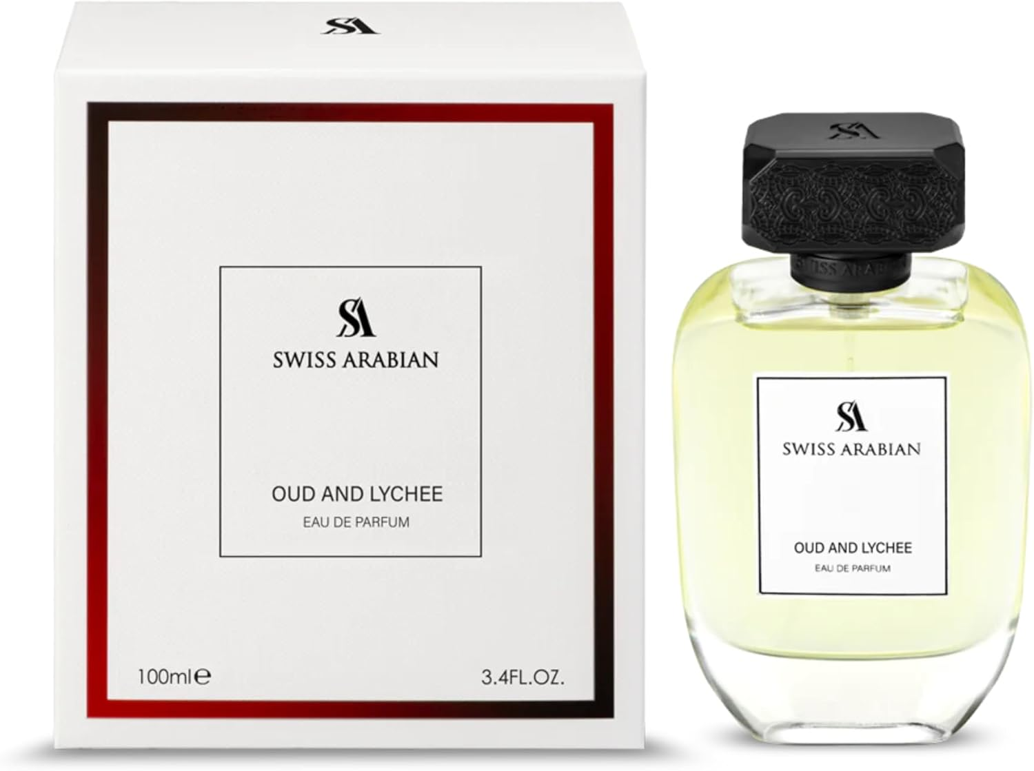 Oud and Lychee by Swiss Arabian for Unisex - 3.4 Oz EDP Spray