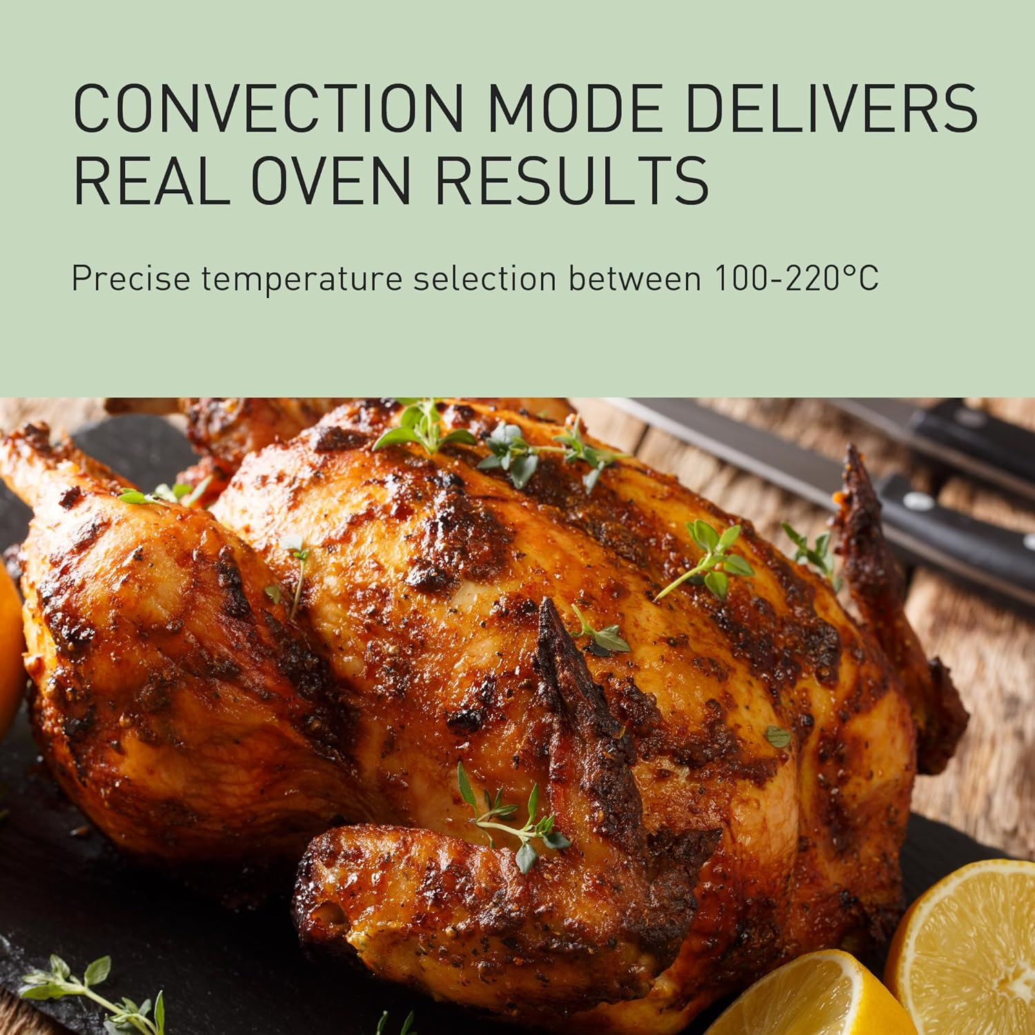 Panasonic Space Saving 3-In-1 Convection 27L Microwave Oven 1000W with Turbo Defrost and 29 Auto Menu Programs (NN-CT56MBQPQ) image number 5