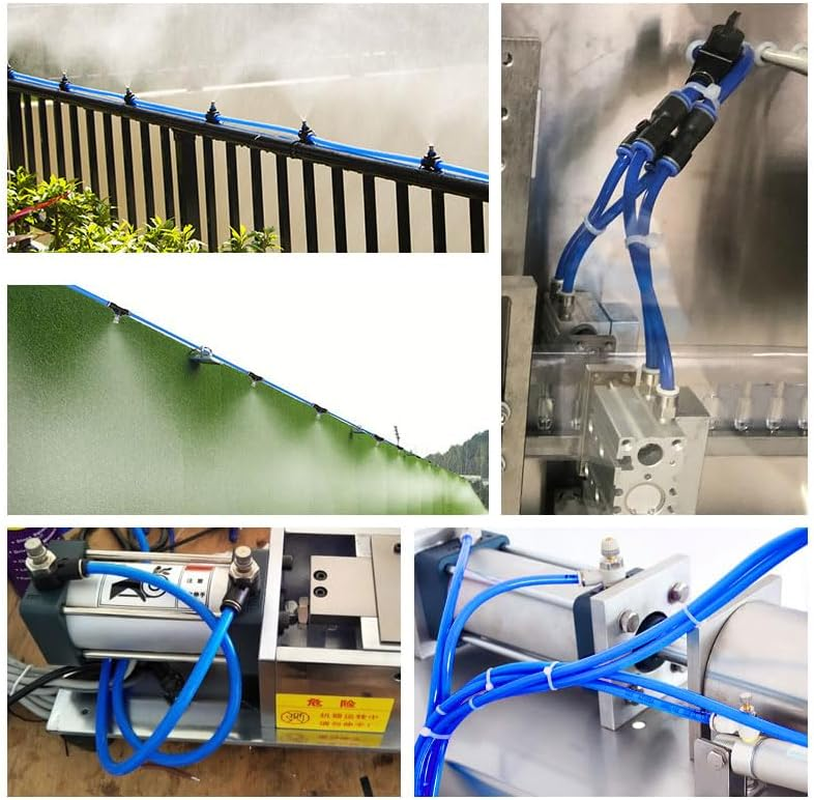 Silicone Vacuum Hose, Blue 10M ID 16Mm OD Universal Air Compressor Hose Aquarium Air Line Polyurethane PU Air Hose image number 2