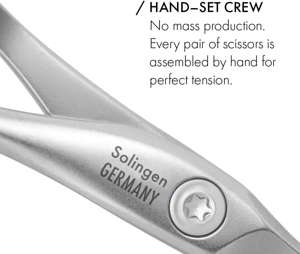 GERMANIKURE 4Pc Manicure Set in Black Leather Case - Made in Solingen Germany, FINOX Stainless Steel Tools &ndash; Professional Quality Compact Nail Grooming Kit - Magenta Leather image number 3