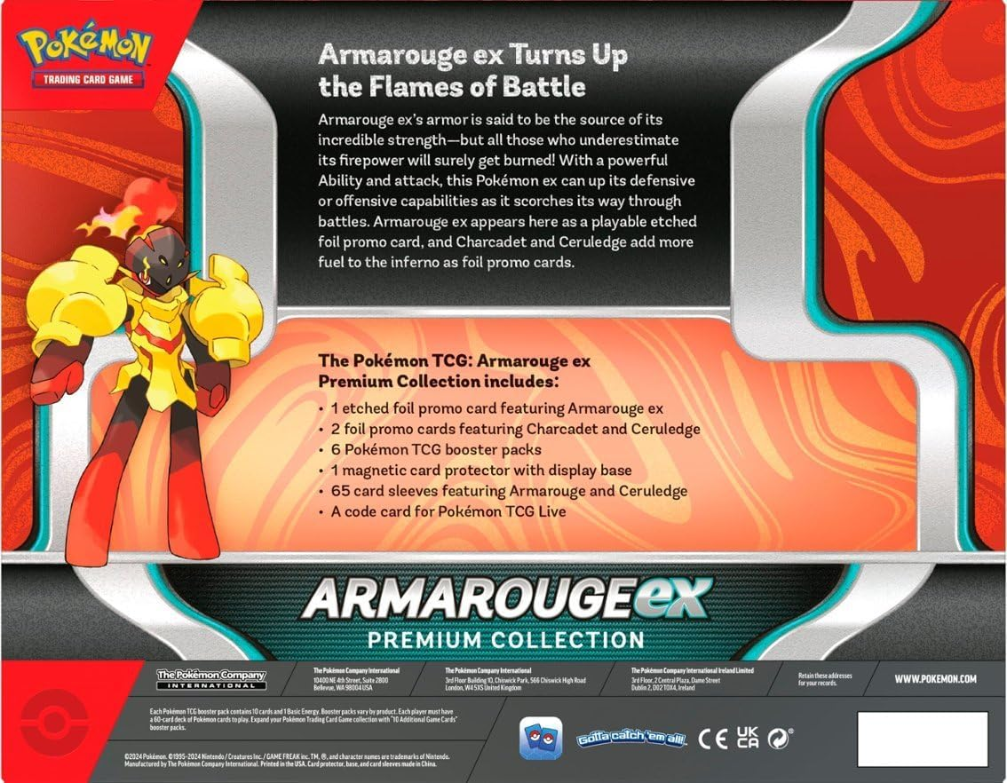 Pok&eacute;mon TCG: Armarouge Ex Premium Collection image number 5