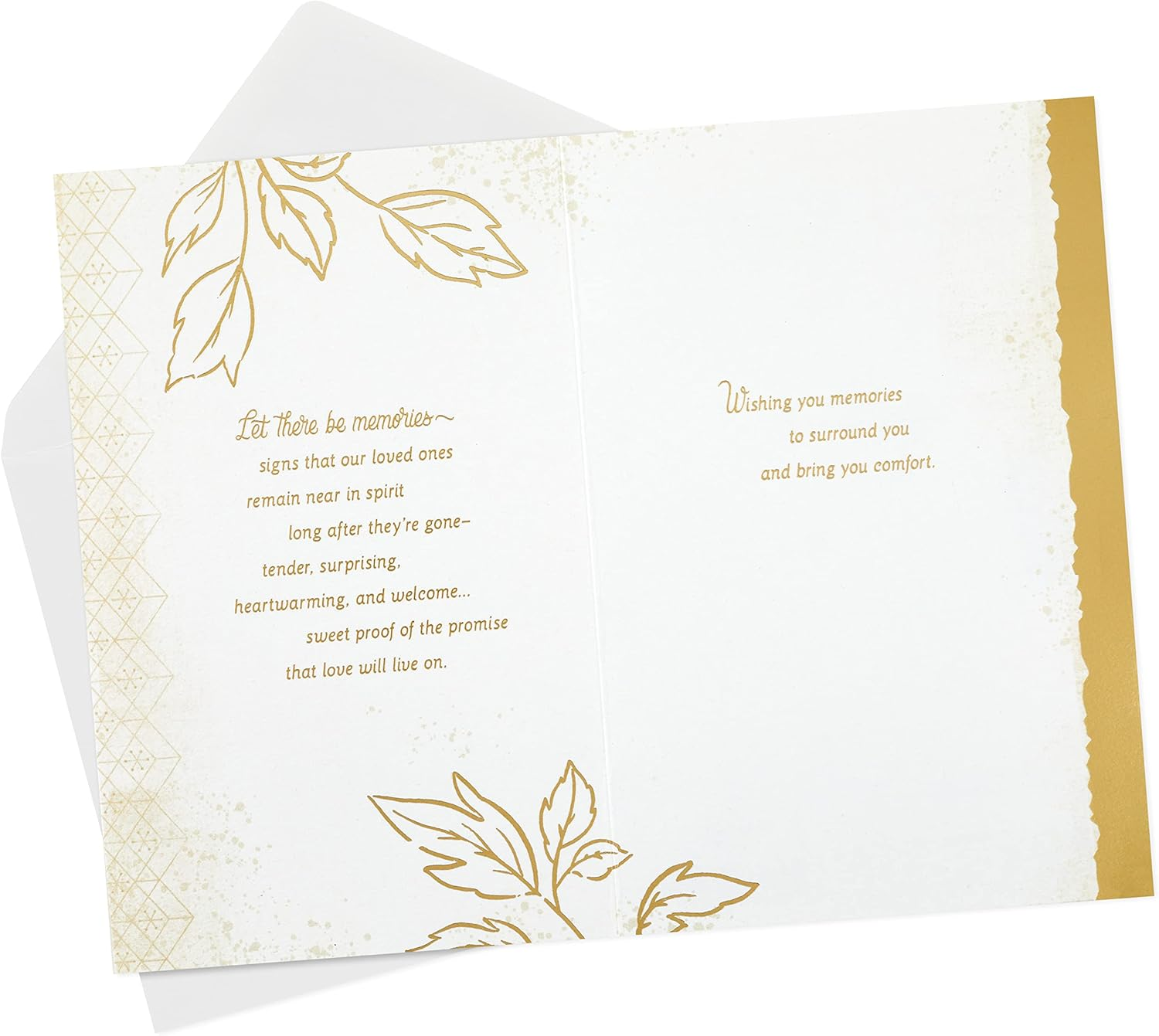 Hallmark Sympathy Card (Let There Be Memories) (5RZB2134) - Let There Be Memories image number 3