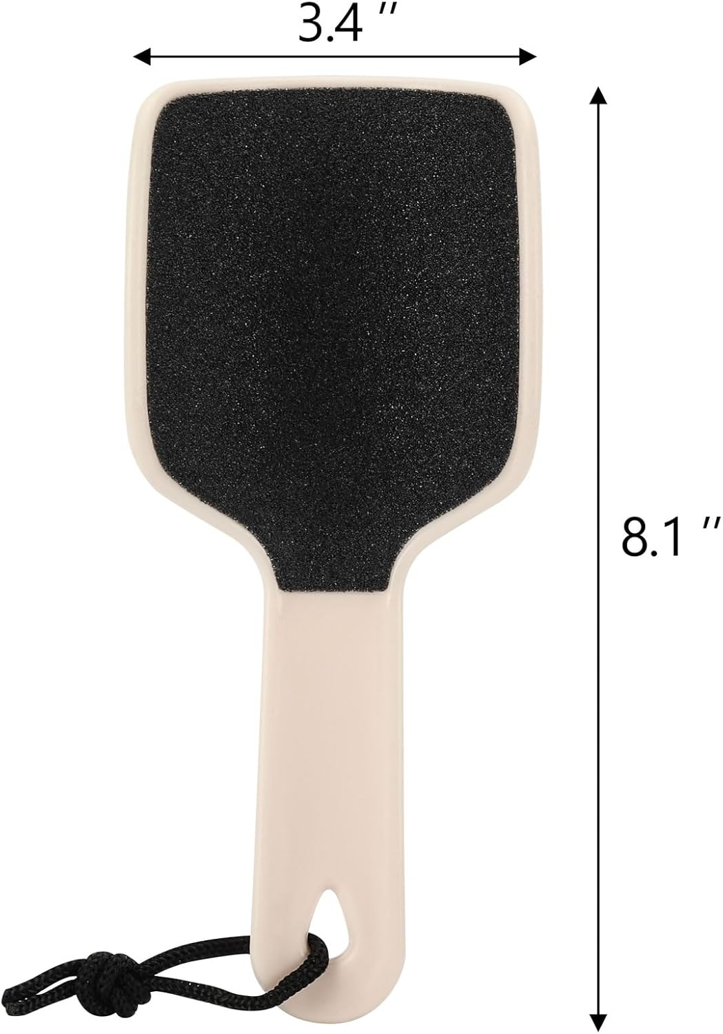 2 Pcs Curved Foot File Callus Remover for Feet, U Shaped Foot Scrubber Dual Sided Heel File Scraper Dead Skin Remover image number 1