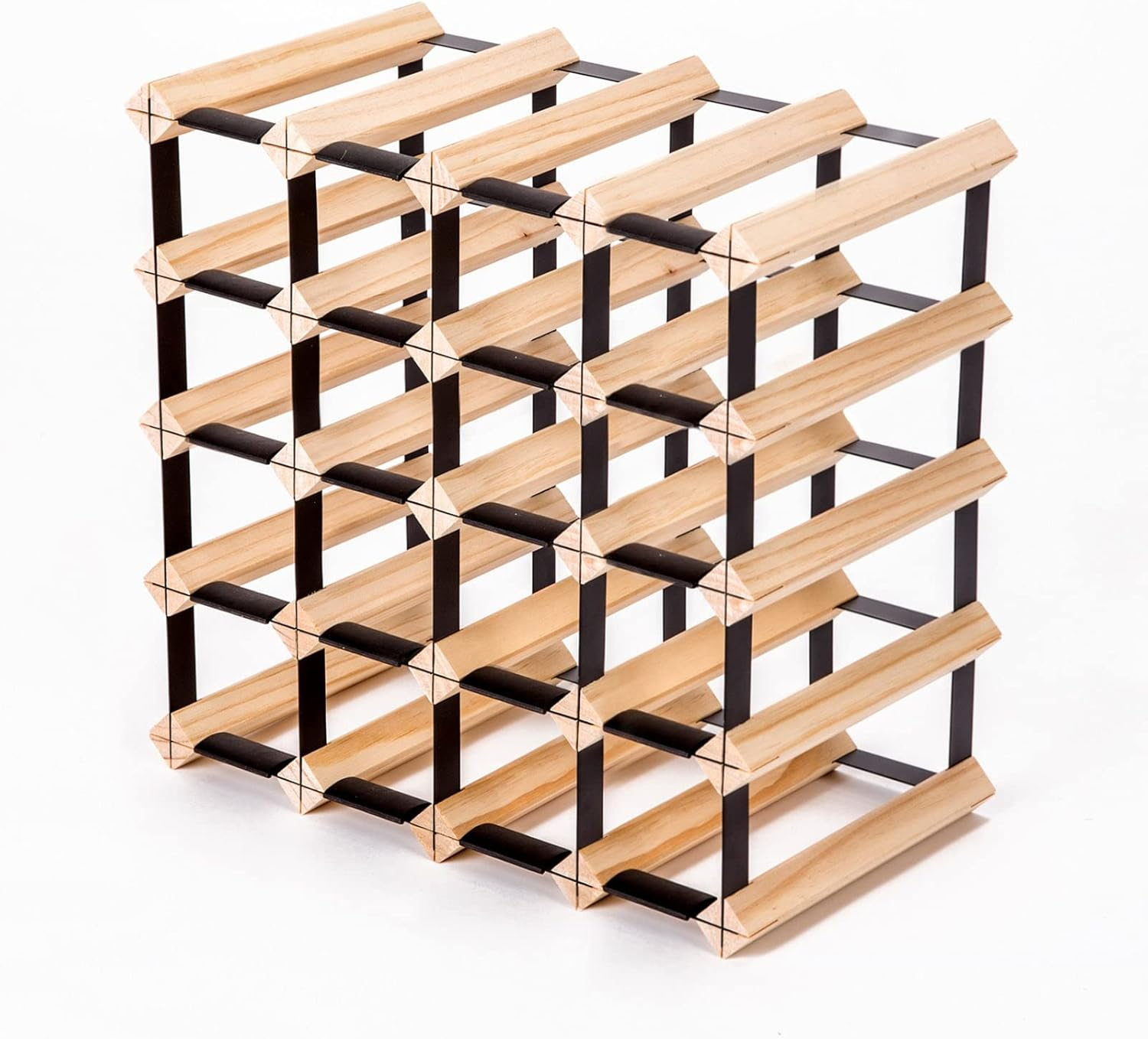 Home Ready FT-WWR03-20 20 Bottle Timber Wine Rack image number 2