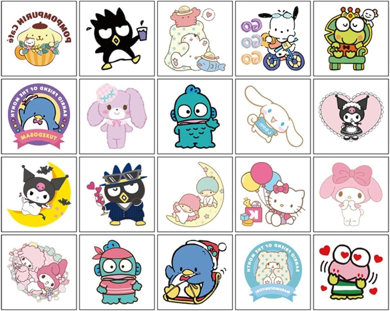 BUYUP Tattoos for Kids,Kids Tattoos Boys Girls,Waterproof Temporary Tattoo Stickers for Kid Birthday Party Bag Filler,Party School Rewards Gifts for Kids (40 Sheets,2X2 Inch) image number 1